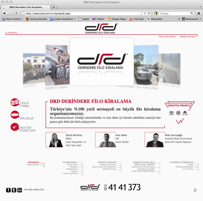 DRD Yeni Web Sitesi